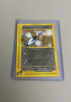 Skarmory Skyridge e-Series Near Mint 97/144 Regular Non-Holo Pokemon Common NM+ - Image 1