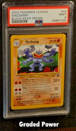 2002 Pokemon League Black Star Promo Machamp PSA 9 (7745) #43 - Image 1