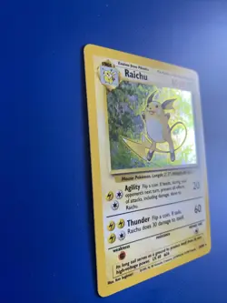 Pokemon TCG Raichu Base Set 14/102 Holo Unlimited Holo Rare - Image 3