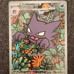 Haunter 027 Me: Mega Evolution Promo Illustration Rare Holo 100 HP Pokemon TCG - Image 1