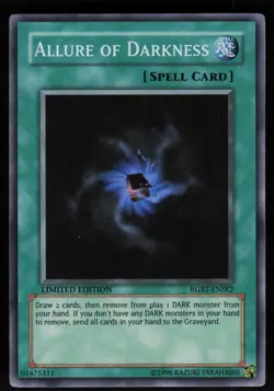 Allure of Darkness RGBT-ENSE2 Super Rare Yu-Gi-Oh - Image 1