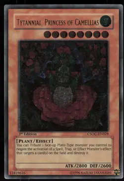 Tytannial, Princess of Camellias (UTR) CSOC-EN029 1st Edition Yu-Gi-Oh - Image 1