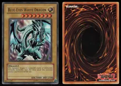 Blue-Eyes White Dragon LOB-001 Ultra Rare Yu-Gi-Oh - Image 3