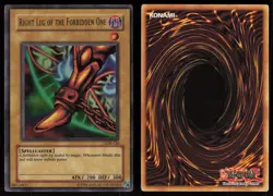Right Leg of the Forbidden One LOB-120 Ultra Rare Yu-Gi-Oh - Image 3