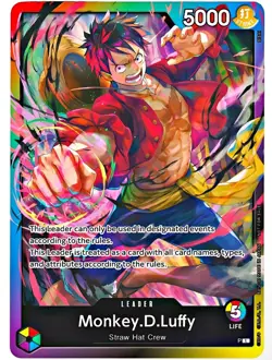 Monkey.D.Luffy (Release Event Leader) - One Piece TCG - English NM Promo x 10 - Image 1
