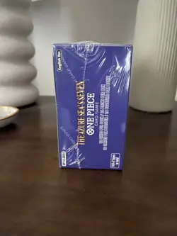 One Piece TCG OP-14 The Azure Sea's Seven Booster Box SEALED IN-HAND - Image 2