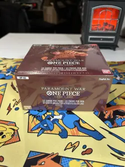 One Piece Card Game OP-02 Paramount War Booster Box, English, Sealed - Image 5