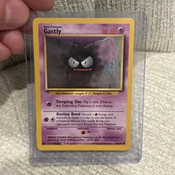Pokemon TCG Gastly Base Set, Unlimited Common Card 50/102 - Image 1