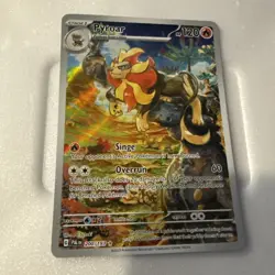 Pokemon TCG Pyroar Card Sv02: Paldea Evolved, Illustration Rare, 200/193 - Image 1