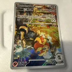 Pokemon TCG Pyroar Card Sv02: Paldea Evolved, Illustration Rare, 200/193 - Image 3