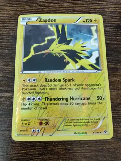 Zapdos 41/99 Next Destinies Reverse Holo Pokemon Card - Image 1