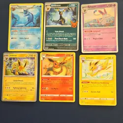 Pokemon TCG Card Lot Eevee Flareon Jolteon Vaporeon Sylveon 15x - Image 4