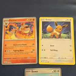Pokemon TCG Card Lot Eevee Flareon Jolteon Vaporeon Sylveon 15x - Image 5
