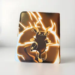 Raichu Pokemon Card Binder With Clear Sleeves New - Image 2