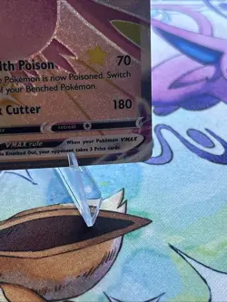 Pokemon TCG Crobat VMAX SWSH099 Black Star Promo Holo Card NM Near Mint - Image 5