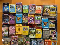Pokemon Card Lot Theme Decks Fire Leafeon Charizard Pikachu - Image 4
