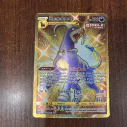 Pokemon TCG Battle Styles Houndoom Full Art Gold Card 179/163 NM/Mint Condition - Image 2