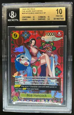 2026 One Piece Boa Hancock Special Card SP #OP14-112 BGS 10 PRISTINE - Image 1