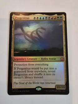 Progenitus Foil Magic: The Gathering Foundations Card - Image 1