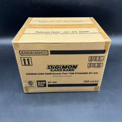 DIGIMON CARD GAME: Time Stranger Booster Box BT24 English 12 Box Sealed Case - Image 1