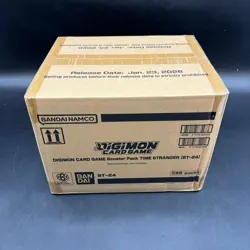 DIGIMON CARD GAME: Time Stranger Booster Box BT24 English 12 Box Sealed Case - Image 4