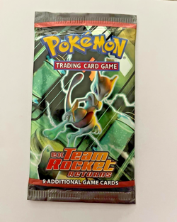 Pokemon EX Team Rocket Returns Trading Card Booster Pack. 17.4g! - Mewtwo Art - Image 1