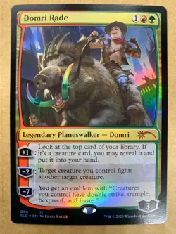 MTG 1x FOIL Domri Rade # 88 Secret Lair Drop Magic the Gathering Card x1 NM - Image 1