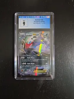 Pokemon Darkrai EX Holo Rare TCG Card XY Breakpoint 74/122 - Image 1