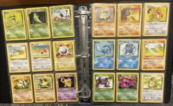 Vintage Pokemon TCG Binder And Cards - 63 Total Cards In Near Mint Condition - Image 4