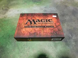 MTG: Magic the Gathering From The Vault REALMS Sealed Boxed Set FTV English 653569724155 - Image 1