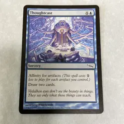 Thoughtcast Mirrodin Regular Mtg Tcg Card - Image 1