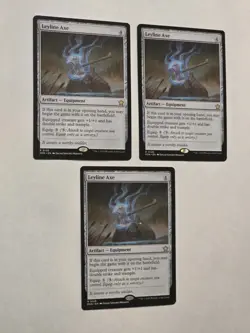 3x Leyline Axe - Foundations - Near Mint - Magic the Gathering - Image 1