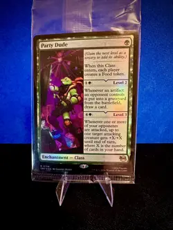 MTG TMNT Party Dude Teenage Mutant Ninja Turtles Foil SEALED Pack - Image 4