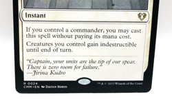 MTG Flawless Maneuver 0024 NM+ Rare Commander Masters CMM Never Played 2023 - Image 3