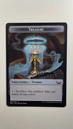 MTG Streets of New Capenna Treasure Token #14 - Image 1