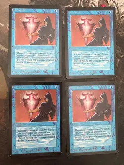 *** BETA Unsummon x4 *** NM Clean! - Vintage MtG Magic - Image 1