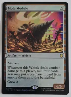 Mole Module MTG TMNT 0040 Rare Surge Foil - Image 2