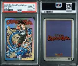 PSA10 DRAGON BALL ITAJAGA SON GOKU VOL.3 3-31 CR #31 Card Bandai 2023 - Image 1