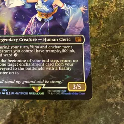 Yuna, Hope of Spira (Borderless) (Chocobo Track Foil) Final Fantasy Foil - Image 4