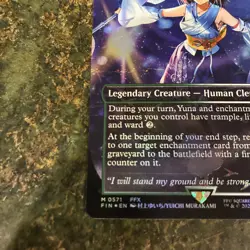 Yuna, Hope of Spira (Borderless) (Chocobo Track Foil) Final Fantasy Foil - Image 5