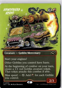 Howlsquad Heavy (Borderless) Aetherdrift Regular NM R 0342 - Image 1