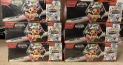 Pokemon Prismatic Evolutions Surprise Box/Booster Sam’s Club Bundle (Lot of 6) - Image 1