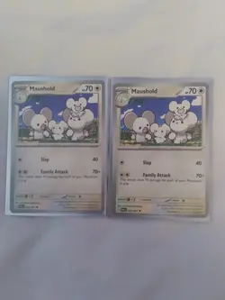 Paldean Fates Maushold 2024 074/091 Uncommon Rarity Pokemon Card - Image 2