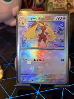 Pokemon Lopunny (Poke Ball Pattern) 084/131 Prismatic Evolutions Holo *MISPRINT* - Image 1