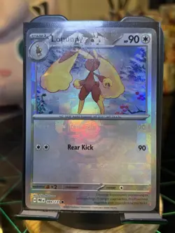 Pokemon Lopunny (Poke Ball Pattern) 084/131 Prismatic Evolutions Holo *MISPRINT* - Image 3