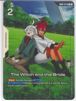 Gundam Card Game - The Witch and the Bride GD01-117 R+ Raw Near Mint/Mint - Image 1