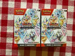 Pokemon Prismatic Evolutions Booster Bundle Brand New Factory Sealed Lot of 2 - Image 1