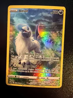 Pokemon TCG Absol GG16/GG70 Crown Zenith: Galarian Gallery Holo LP - Image 1