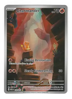 151 Charmander IR Charmeleon IR Charizard ex SIR 199 Evolution Line Pokemon TCG - Image 3
