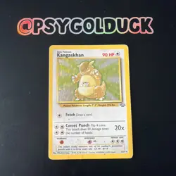 Pokemon Tcg Kangaskhan 5/64 Jungle Holo Rare HP A12 - Image 1